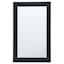 Becky Black Framed Rectangle Wall Mirror, 24x36