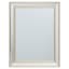 Gold Bamboo Trimmed Beveled Rectangle Wall Mirror, 22x28