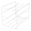 White Wire Kitchen Wrap Organizer