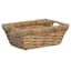 Water Hyacinth Storage Basket, Natural