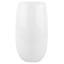 White Glass Vase, 10"