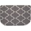 Grey & Ivory Quatrefoil Slice Kitchen Mat, 20x30