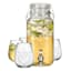 Retro Glass Beverage Dispenser, 12.5"