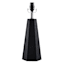 Black Ceramic Accent Lamp, 17"