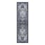 (B542) Caprice Vintage Navy Blue Runner, 2x6