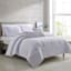 7-Piece Dabi White Comforter Set, King