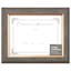 Greywash Profile with Copper Inner Document Frame, 8.5x11