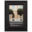 Black Ridged Profile Tabletop Picture Frame, 4x6