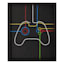 Framed Game Controller Wall Art, 10x12