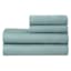 4-Piece Cloud Blue 500 Thread Count Blended Sheet Set, Queen