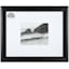 16x20 Matted to 8x10 Scoop Profile with White Mat Wall Frame, Black