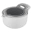 4-Piece Nesting Mixing Bowl Set, Grey