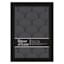 Black Tabletop Picture Frame, 5x7