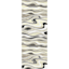(B511) Soho Grey & Cream Waves Runner, 2x6