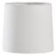 Cream Linen Blend Accent Lamp Shade, 9"