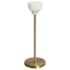 Marbled Brass Candle Holder, 8"