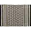 Black & Tan Spain Cotton Accent Rug, 2x3