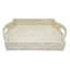 Ivory Ornate Mother of Pearl Tray, 10x15