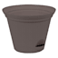 Flat Grey Self-Watering Outdoor Flare Planter, Medium