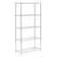 5-Tier Metal Shelving Unit, Chrome