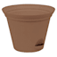 Chocolate Self-Watering Outdoor Flare Planter, Medium