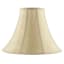 Ivory Bell Table Large Table Lamp Shade, 17x7x12