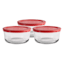 Anchor Hocking 6-Piece Snug Fit 2-Cup Food Storage Set