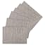 Set of 6 Meridiem Powder Woven Vinyl Placemats, 18x13