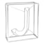 Laila Ali 7" Silver Metal Letter Block Sign, J