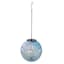 LED Solar Hanging Glass Ball Lantern, 8"