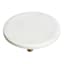 Honeybloom White Marbled Footed Trinket Tray, 5"