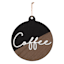 Coffee Round Wall Sign, 12"