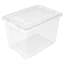Clear Classic Storage Container with Lid, 20l
