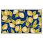 Navy Lemons Accent Rug, 2x4