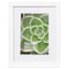 Pick & Mix 6x8 Matted to 4x6 Linear Wall Frame, White