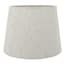 Off-White Lamp Shade, 9"