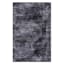 (D415) Antika Dark Grey Medallion Area Rug, 7x10