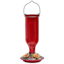 Round Glass Bottle Hummingbird Feeder, 22oz