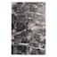 (B700) Adore Alaya Black & White Marbled Area Rug, 8x10