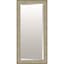 Champagne & Silver Beaded Wood Framed Leaner Mirror, 30x54
