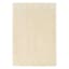 (C152) Solid Ivory Shag Accent Rug, 3x5