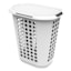 Ezy Storage Laundry Hamper with Lid, White