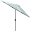 Steel Calista Turquoise Round Crank And Tilt Outdoor Umbrella, 9'