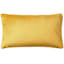 Gillmore Yellow Velvet Throw Pillow, 13x22