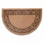 Providence Scroll Border Print Sliced Coir Mat, 2x3