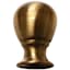 Antique Brass Round Lamp Finial