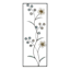 Metal Flower Wall Panel Wall Decor, 14x36
