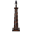 Bronze Twisted Table Lamp, 22"