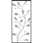 Silver Leaf Framed Metal Branch Wall Decor, 14x32