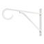 Garden Planter Hook, Satin White